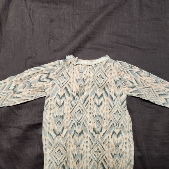 Jessica‎ Simpson footed pajamas size 0-3 months - Picture 8 of 9